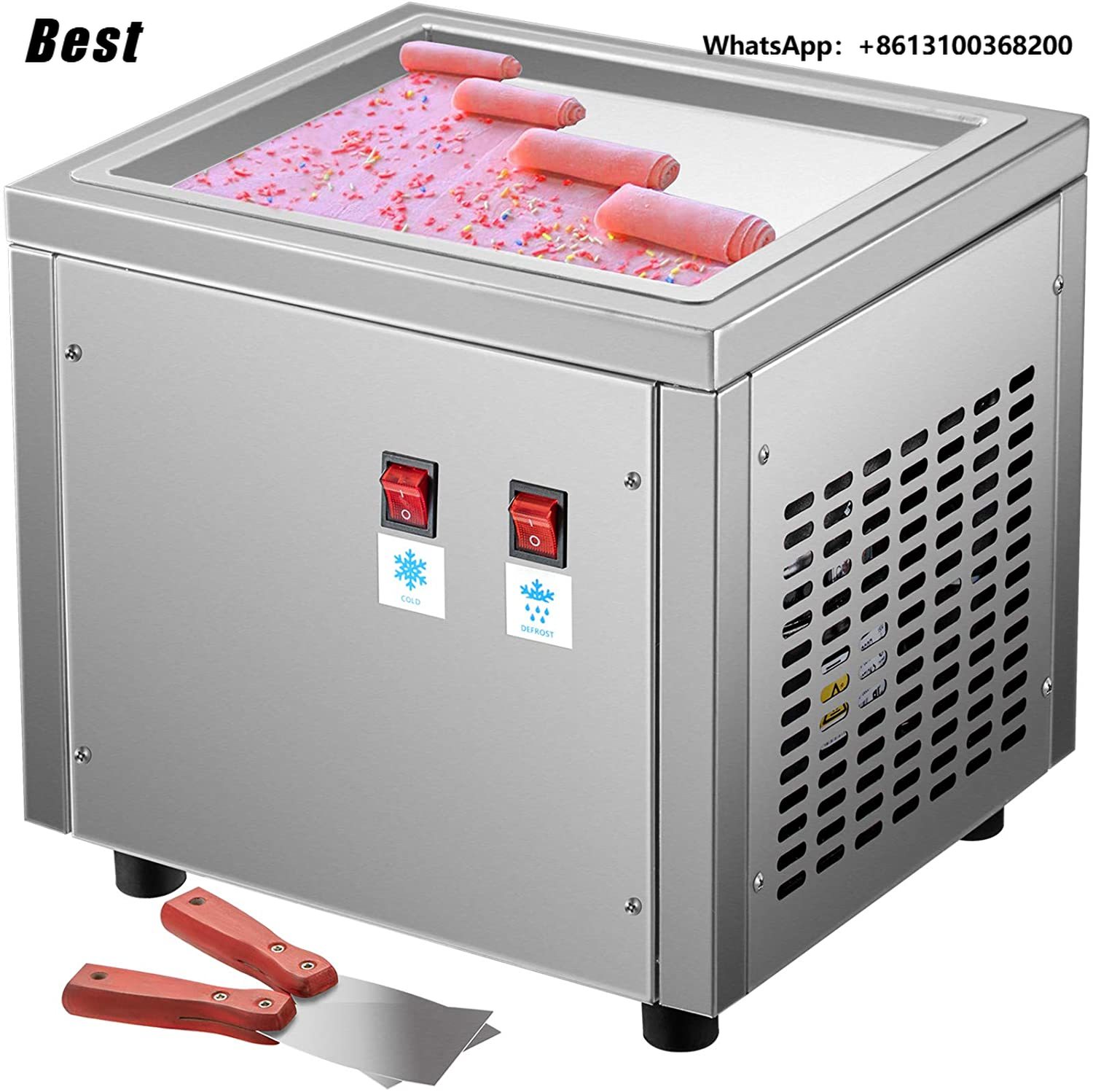 Rolled Ice Cream Machine Fried Plate - CHKJ Time-limited Rolled Fried Ice Cream