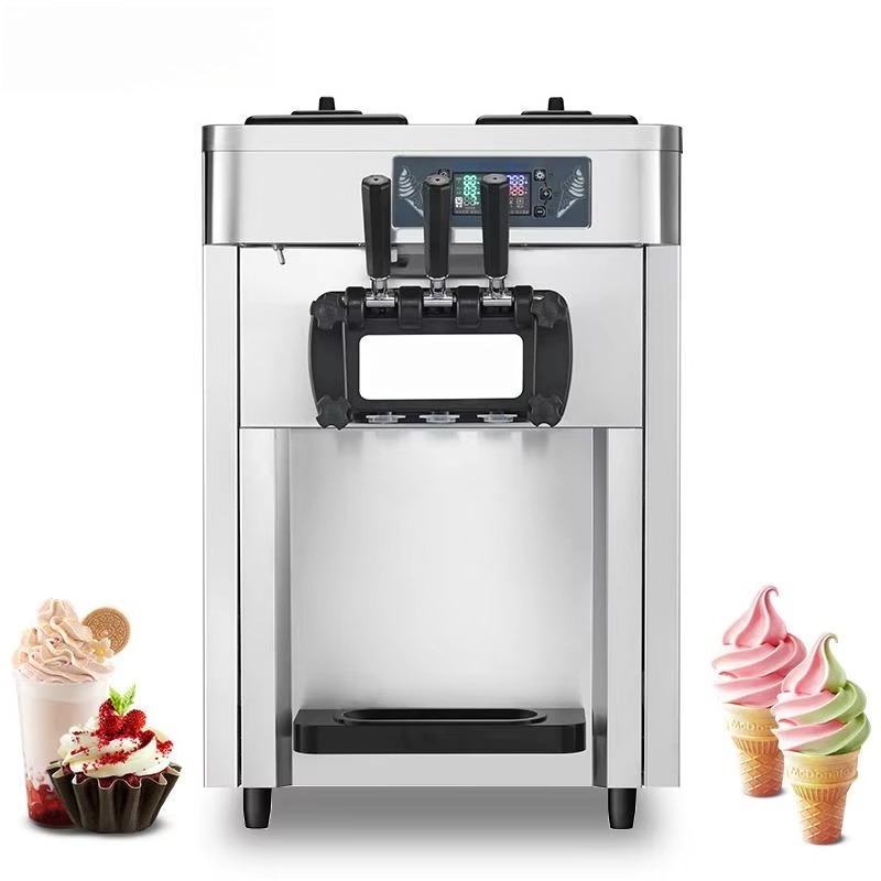 Soft Ice Cream Maker Machine Commercial - Professional Commercial Automatic Ice Cream Machine