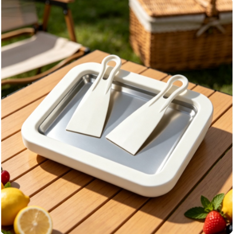 Rolled Ice Cream Machine Fried Plate - Instant Rolled Ice Cream Maker Pan