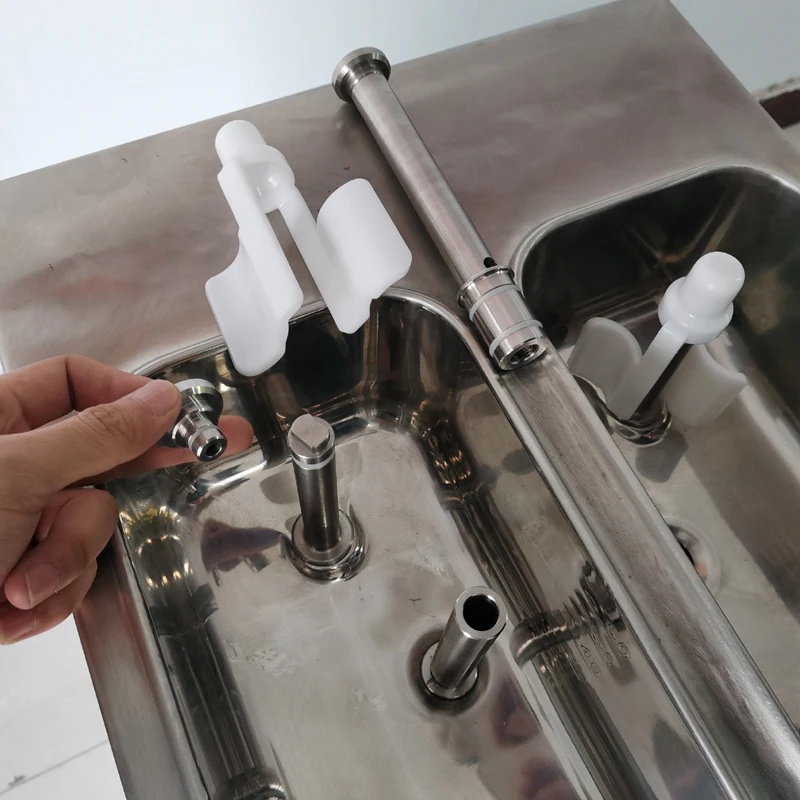 Commercial Ice Cream Machine Countertop - Commercial Ice Cream Maker, 24-32L/H Yield,