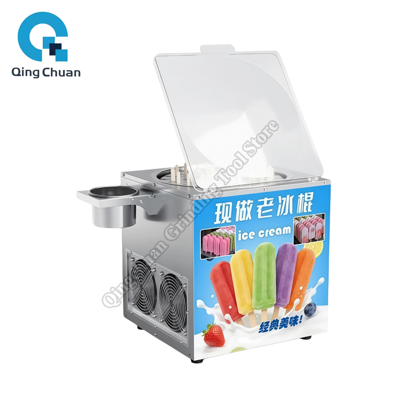 Commercial Popsicle Mold Maker Machine - Ice Lolly Machine Frozen High Productivity