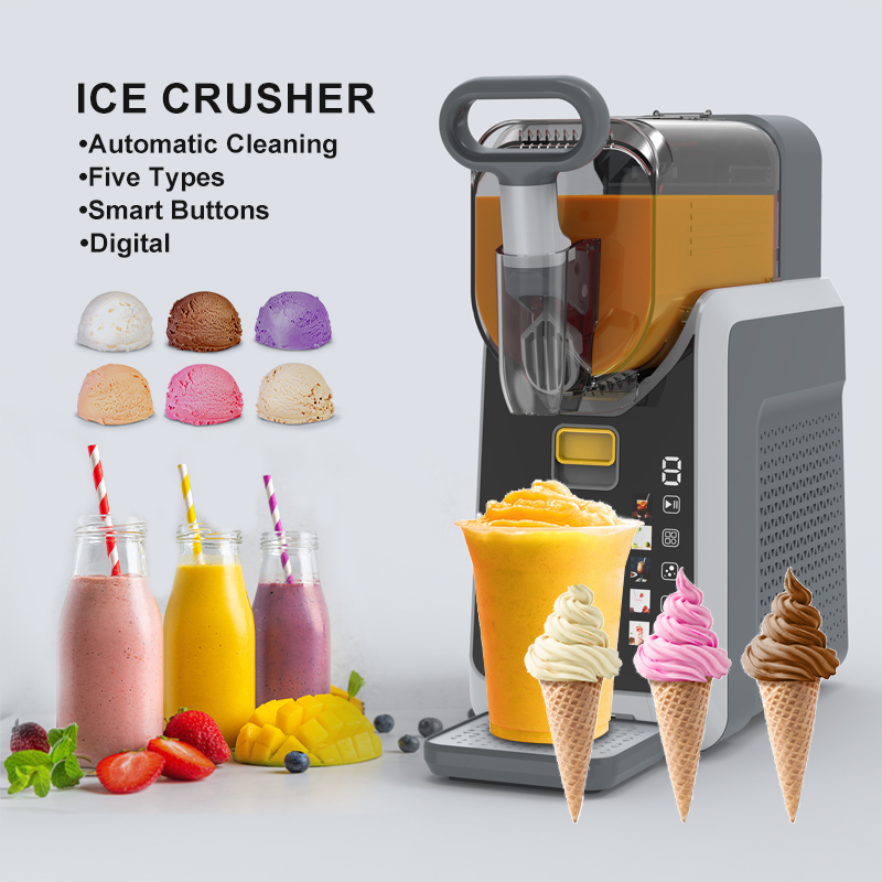 Frozen Yogurt Machine Commercial - New 2L Slush Soft Ice Cream