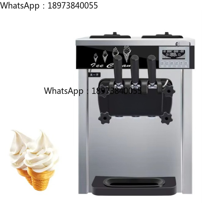 Soft Ice Cream Maker Machine Commercial - High Quality Commercial 3 Flavor Soft