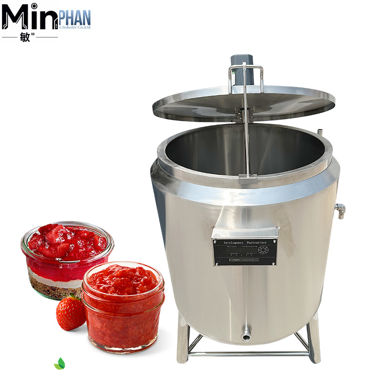 Ice Cream Pasteurizer Machine - Commercial UHT Milk & Ice Cream
