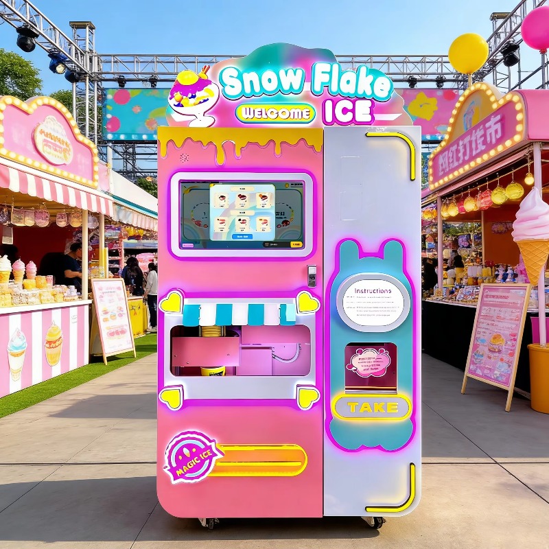 Ice Cream Cone Maker Commercial - Commercial Automatic Snowflake Ice Cream Bingsu