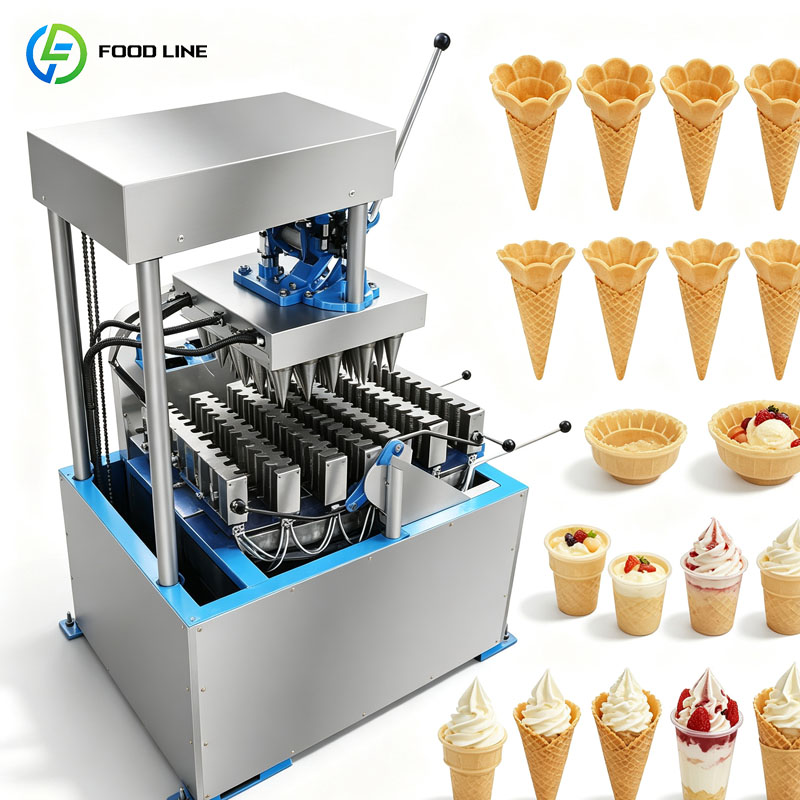 Ice Cream Cone Maker Commercial - Commercial Wafer Cone Machine Automatic Ice