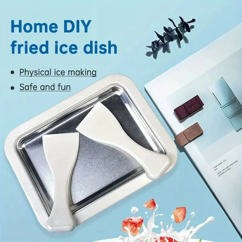 Rolled Ice Cream Machine Fried Plate - Instant Rolled Ice Cream Maker Pan