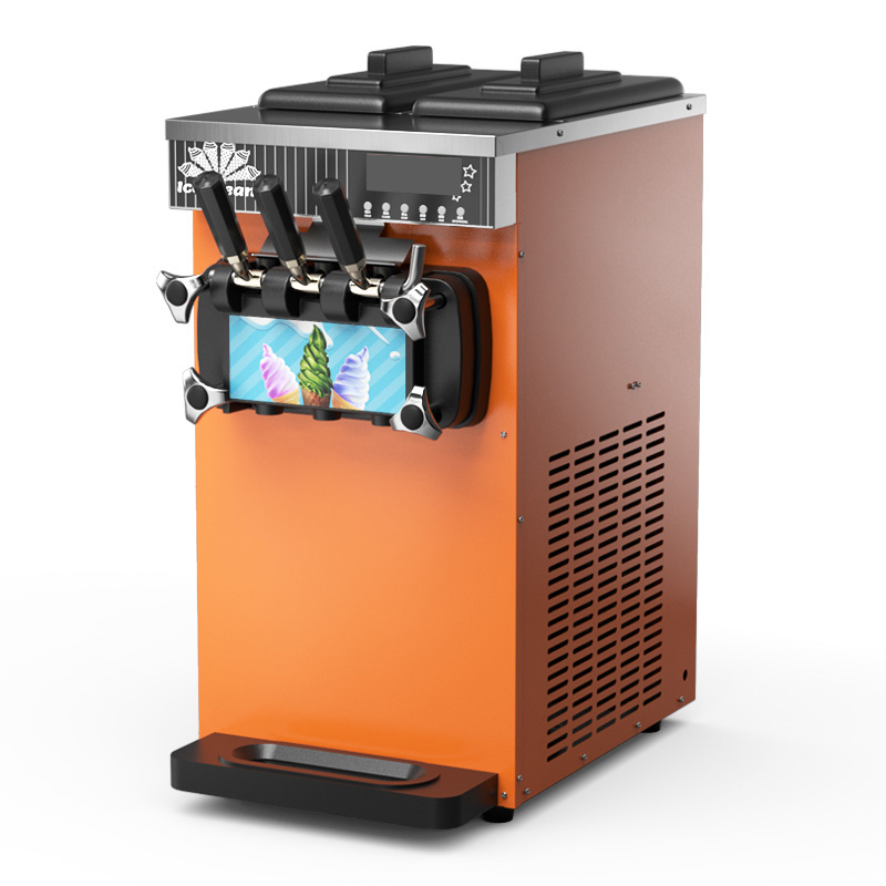 Commercial 3 Flavors Soft Serv - Commercial Ice Cream Machine Countertop review and price