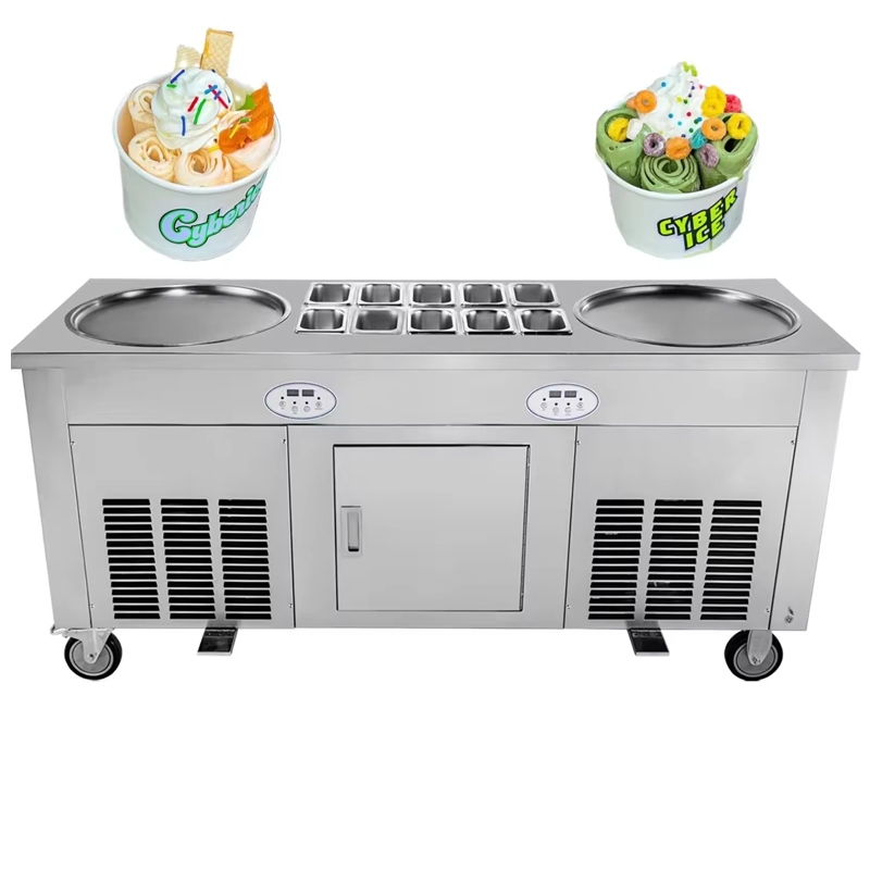 Thai Deep Fried Frozen Yogurt  - Frozen Yogurt Machine Commercial review and price