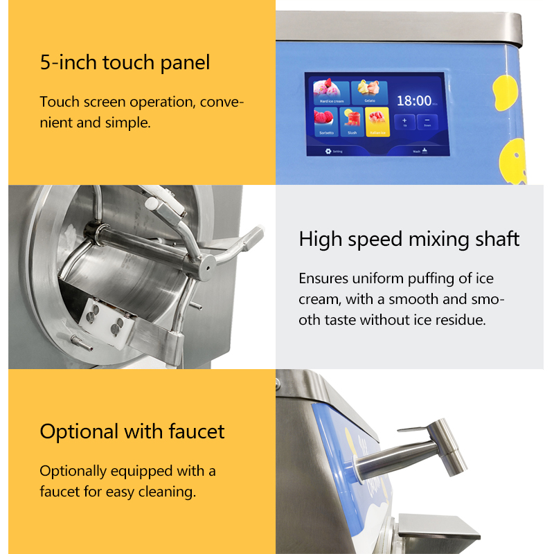 Ice Creme Machine 48L/H Automa - Commercial Gelato Maker Machine review and price