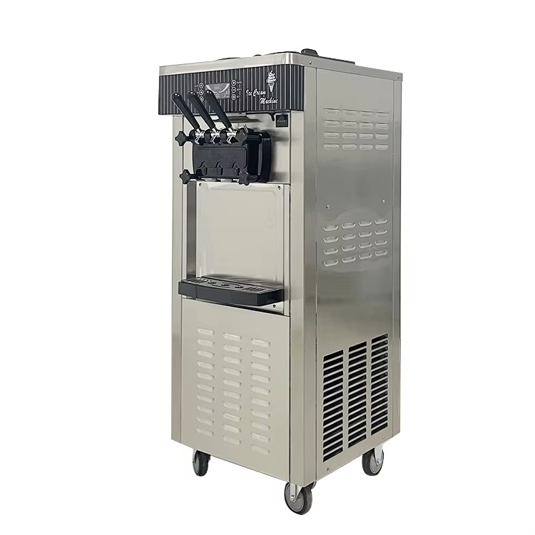New High Quality Vertical Tabl - Soft Serve Ice Cream Machine 3 Flavor review and price