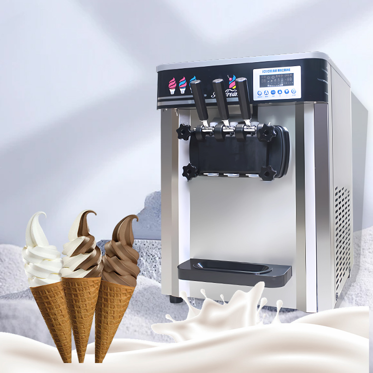 Top 3 Flavors 25L/H Automatic  - Commercial Gelato Maker Machine review and price