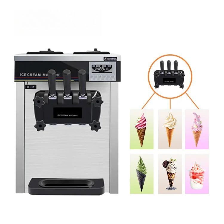 Top 3 Flavors 25L/H Automatic  - Commercial Gelato Maker Machine review and price