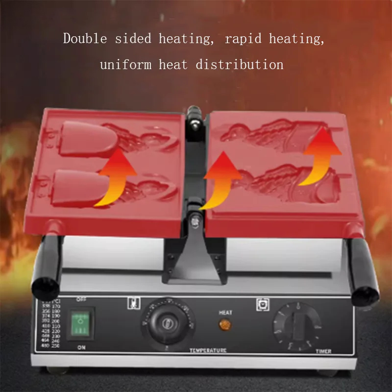Commercial Electric 2pcs Open  - Ice Cream Cone Maker Commercial review and price