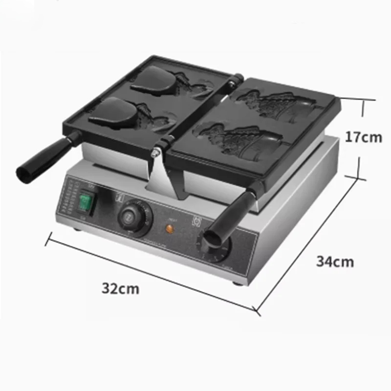 Commercial Electric 2pcs Open  - Ice Cream Cone Maker Commercial review and price