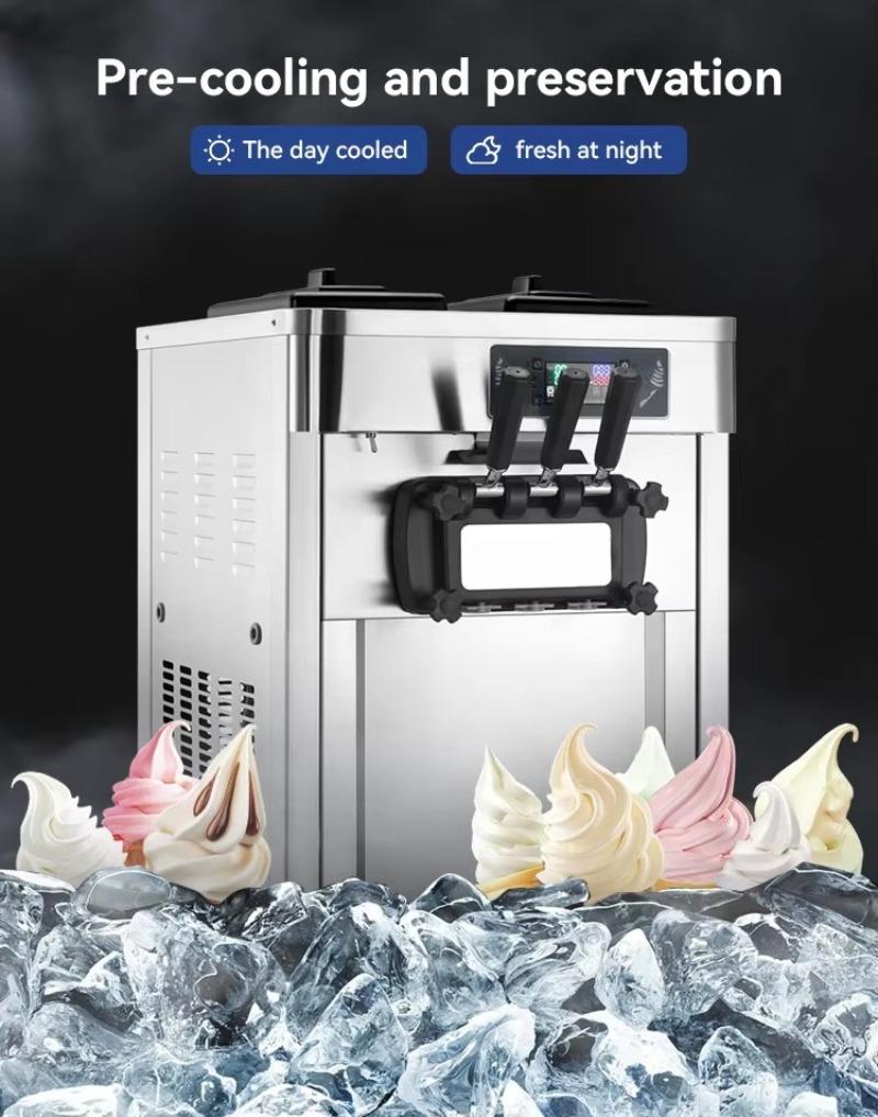 Professional Commercial Automa - Soft Ice Cream Maker Machine Commercial review and price