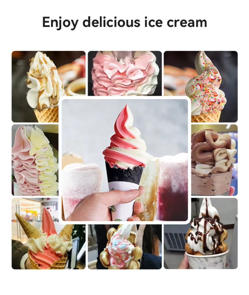 Professional Commercial Automa - Soft Ice Cream Maker Machine Commercial review and price