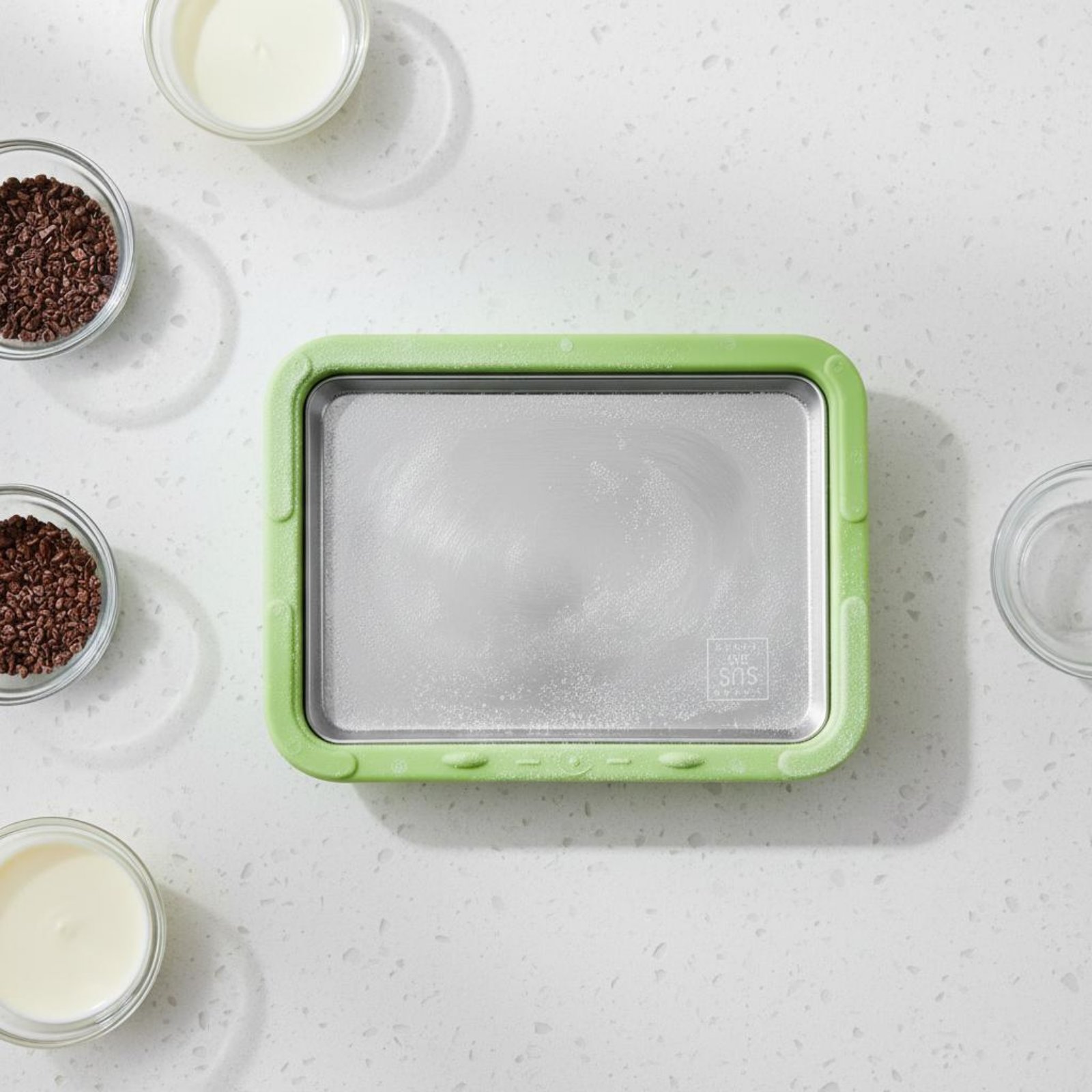 Rolled Ice Cream Machine Homem - Rolled Ice Cream Machine Fried Plate review and price