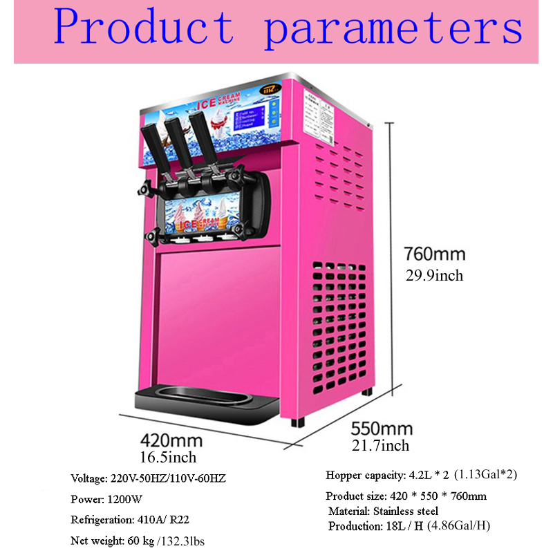 Household 220v 1200W Ice Cream - Ice Cream Cone Maker Commercial review and price