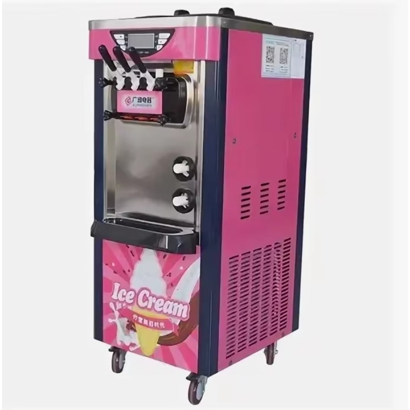 28L/h High Capacity Ice Cream  - Soft Serve Ice Cream Machine 3 Flavor review and price