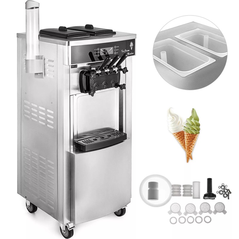 Hard Serve Ice Cream Maker Mac - Commercial Gelato Maker Machine review and price