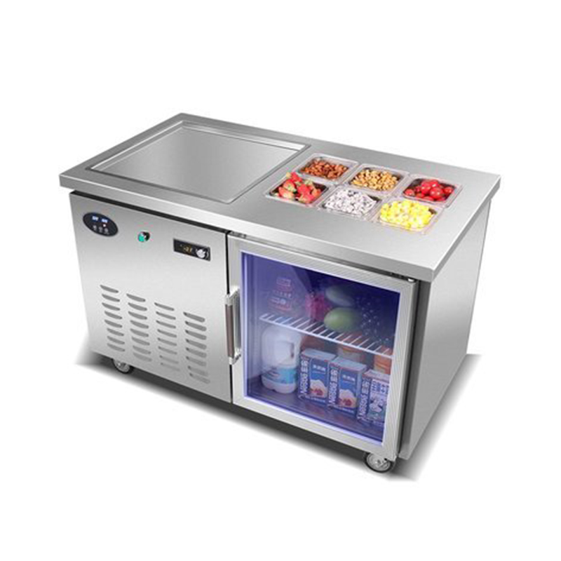 Single Pot Thick Cut Yogurt Ma - Rolled Ice Cream Machine Fried Plate review and price