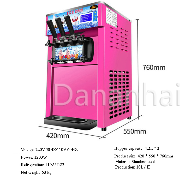 1200W Commercial Soft Ice Crea - Ice Cream Cone Maker Commercial review and price