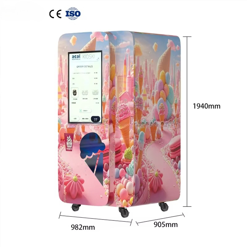 Soft Ice Cream Vending Machine - Soft Ice Cream Maker Machine Commercial review and price