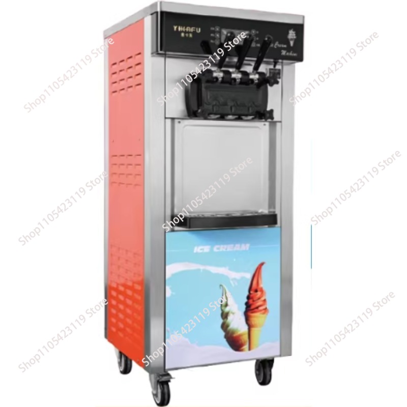 Maquina De Helado 20~28L/h 3 F - Soft Serve Ice Cream Machine 3 Flavor review and price