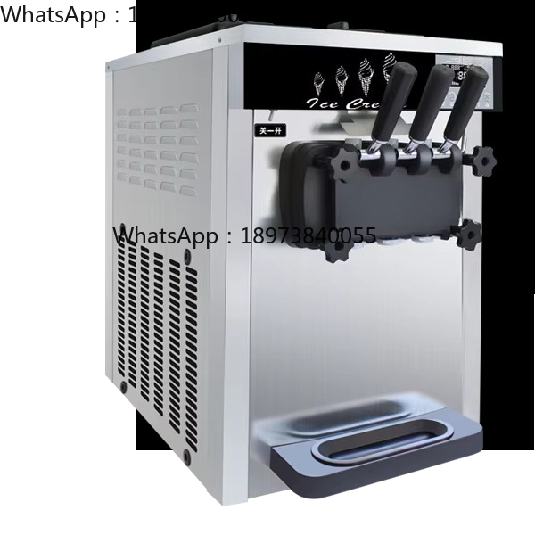 High Quality Commercial 3 Flav - Soft Ice Cream Maker Machine Commercial review and price