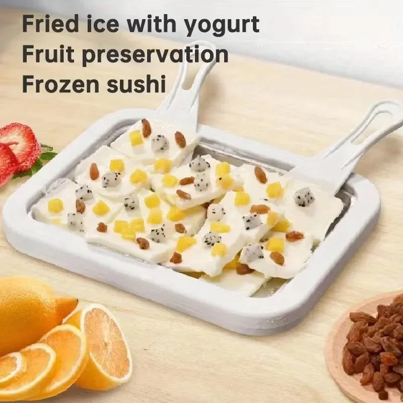 Instant Rolled Ice Cream Pan w - Rolled Ice Cream Machine Fried Plate review and price