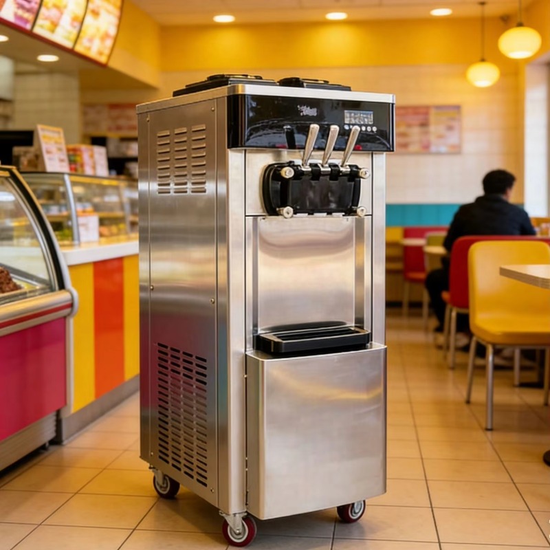 Commercial Soft Serve Ice Crea - Soft Serve Ice Cream Machine 3 Flavor review and price