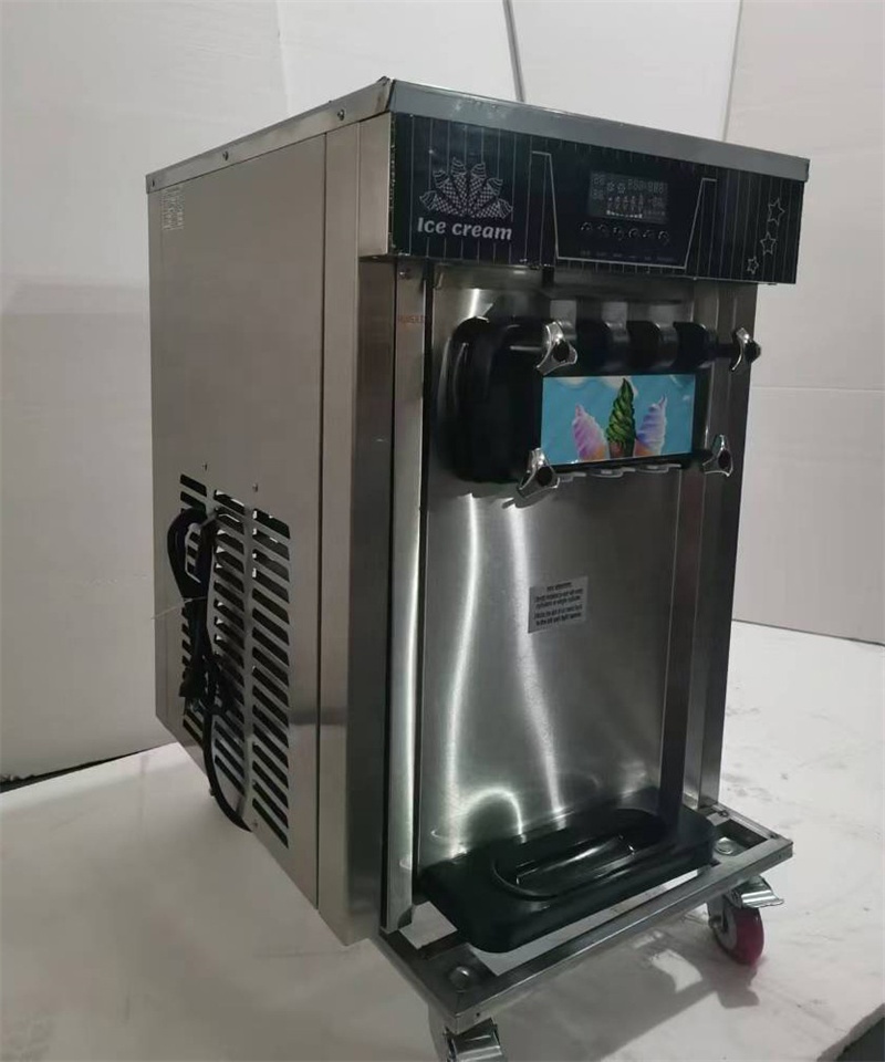 3 Flavors Commercial Soft Ice  - Commercial Ice Cream Machine Countertop review and price