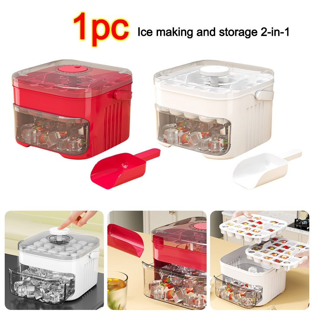 50-Cube Ice Maker with Easy Pr - Soft Ice Cream Maker Machine Commercial review and price
