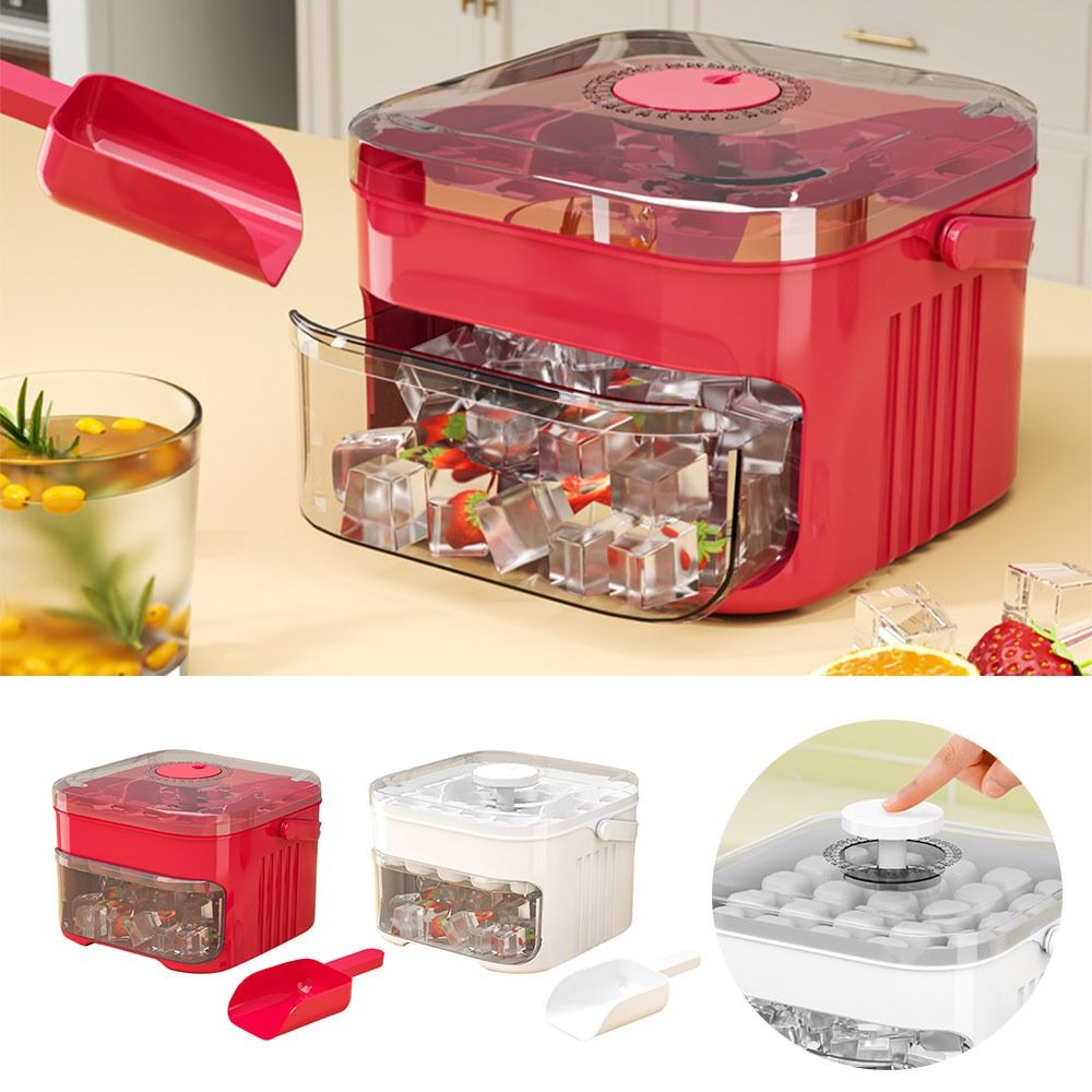 50-Cube Ice Maker with Easy Pr - Soft Ice Cream Maker Machine Commercial review and price