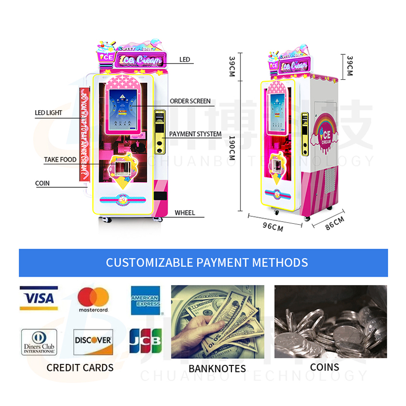 Factory Manufacture OEM Self-s - Soft Ice Cream Maker Machine Commercial review and price