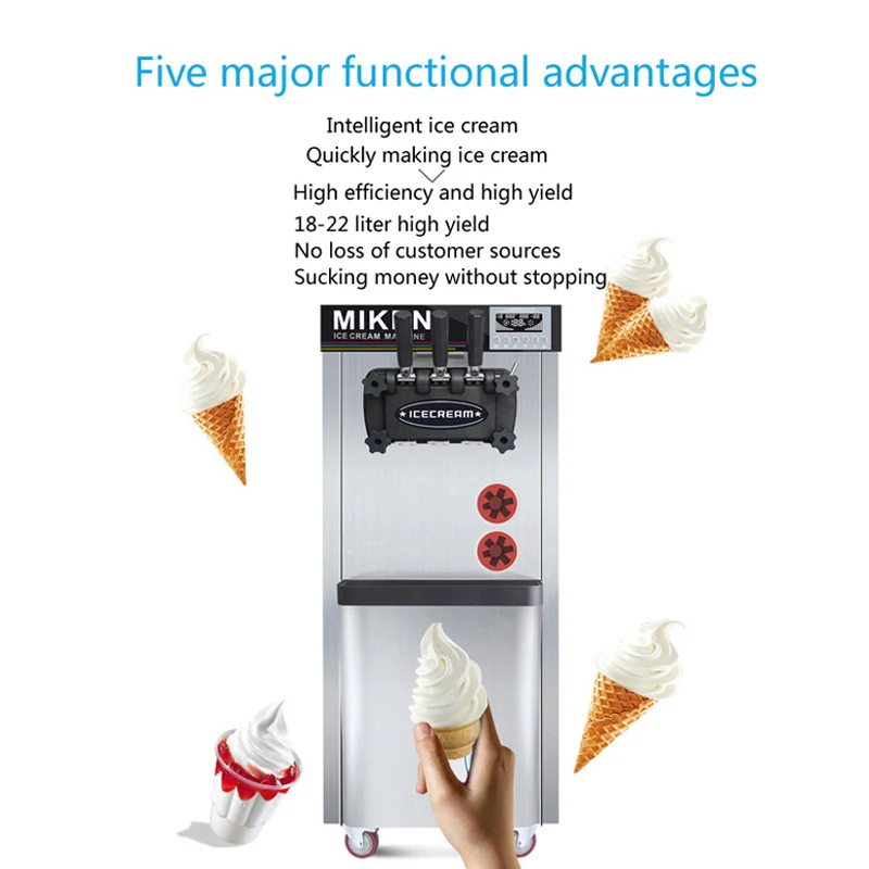 Commercial Countertop Automati - Commercial Ice Cream Machine Countertop review and price