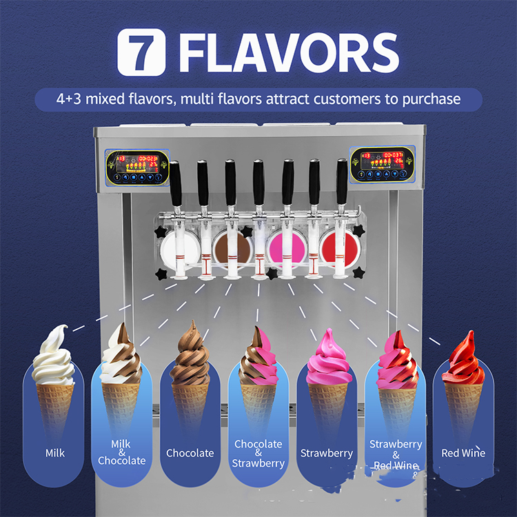 Commercial Soft Serve Ice Crea - Commercial Gelato Maker Machine review and price