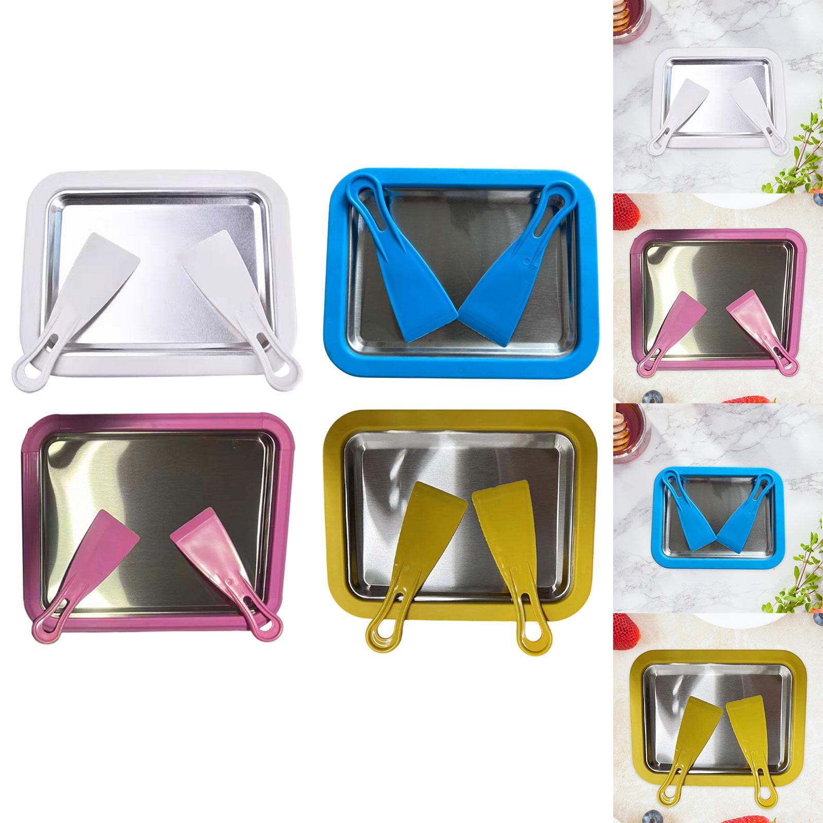 Ice Cream Plate Maker with Spa - Rolled Ice Cream Machine Fried Plate review and price