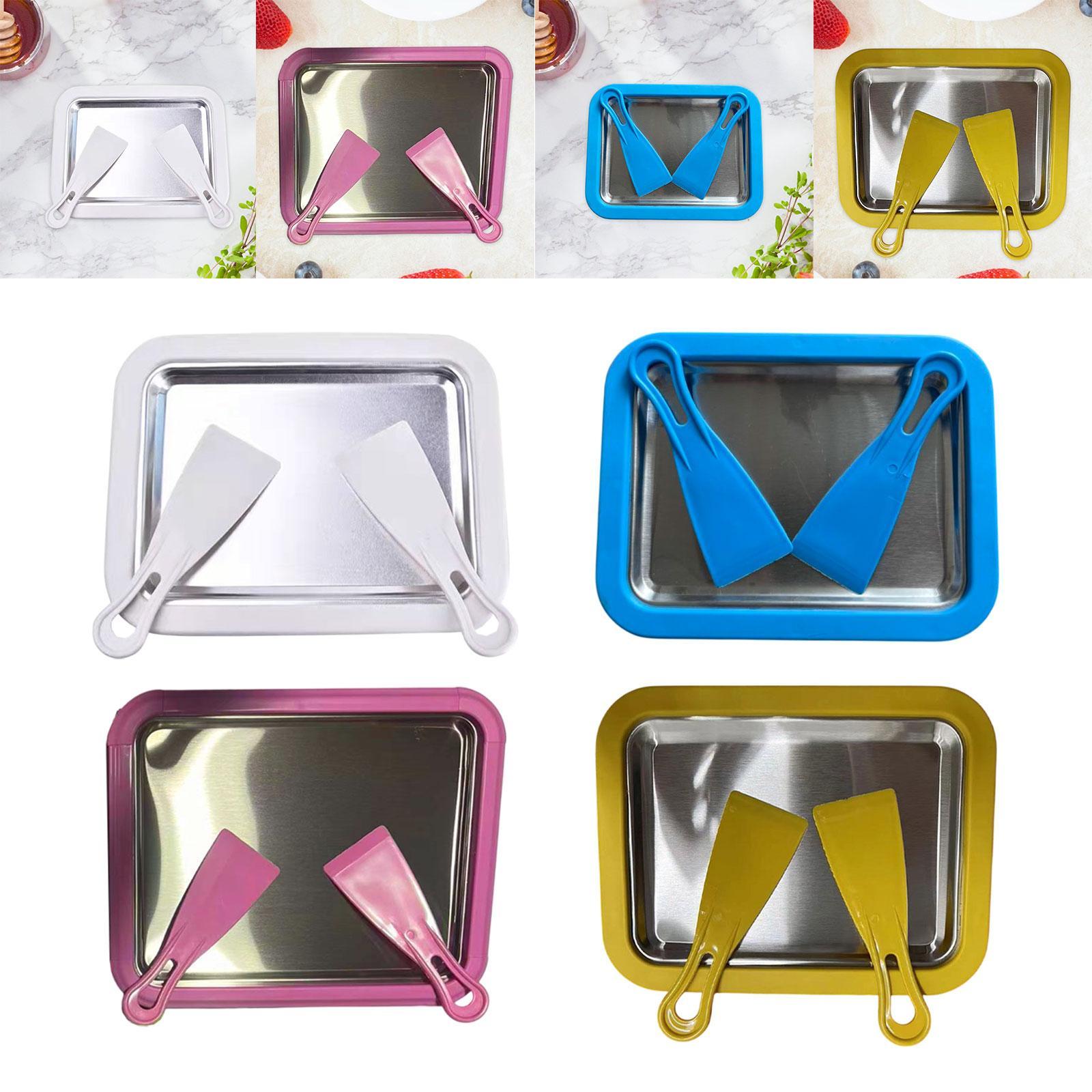 Ice Cream Plate Maker with Spa - Rolled Ice Cream Machine Fried Plate review and price