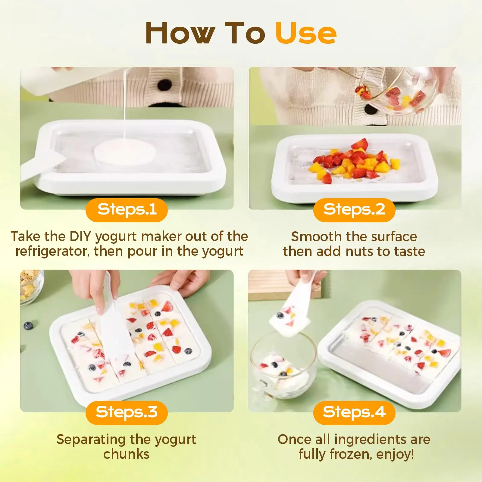Multifunctional Rolled Ice Cre - Frozen Yogurt Machine Commercial review and price