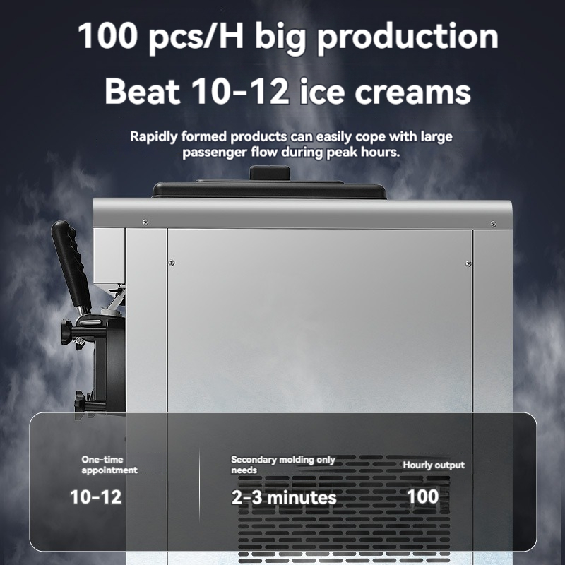 Fully Automatic Sundae Cone So - Commercial Ice Cream Machine Countertop review and price
