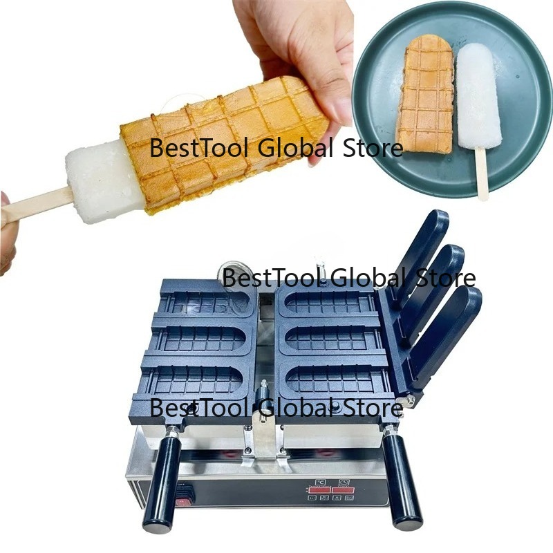 Commercial Use 3 pcs Waffle Ma - Commercial Popsicle Mold Maker Machine review and price