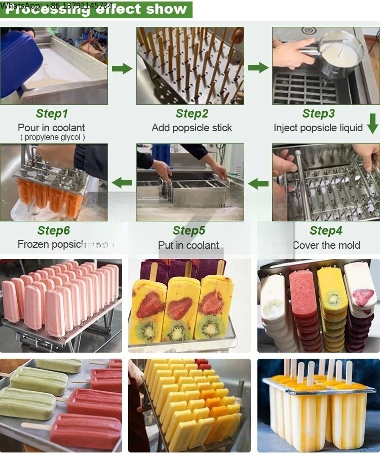 Commercial Automatic Popsicle  - Commercial Popsicle Mold Maker Machine review and price