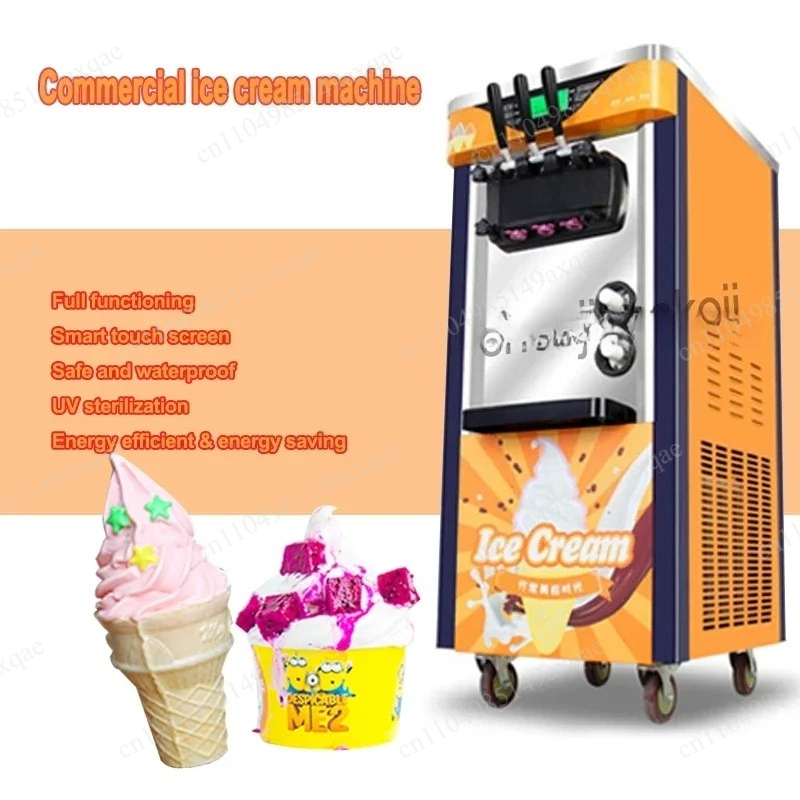 110V 220V Commercial Soft Ice  - Soft Ice Cream Maker Machine Commercial review and price