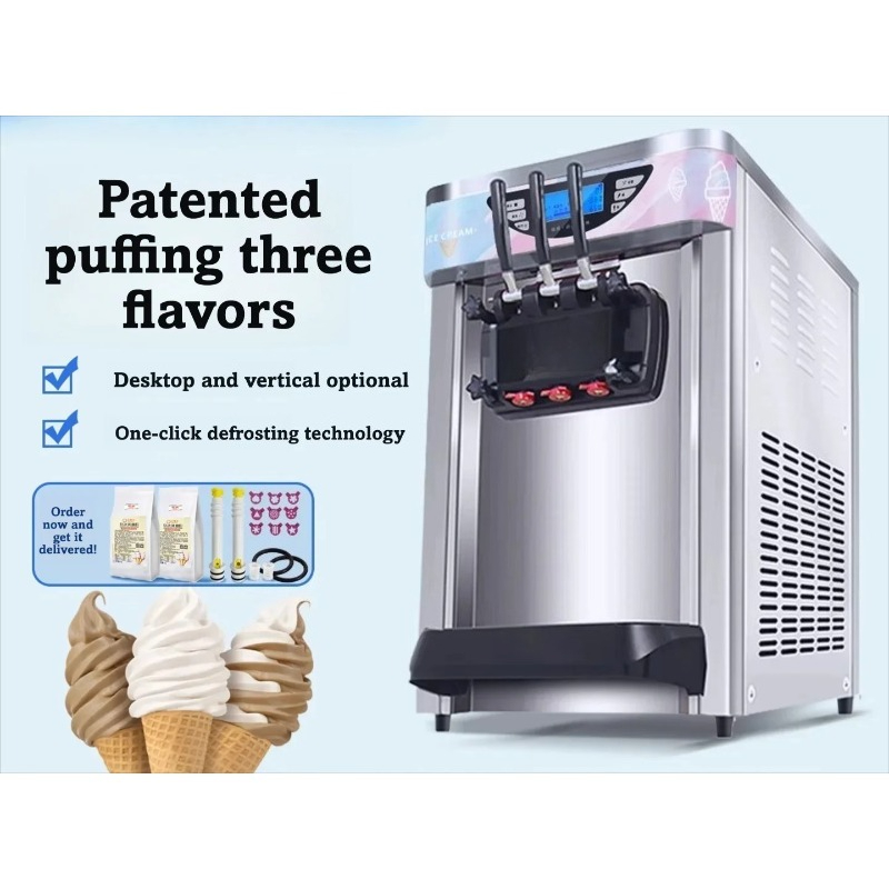 Commercial Soft Ice Cream Mach - Soft Ice Cream Maker Machine Commercial review and price