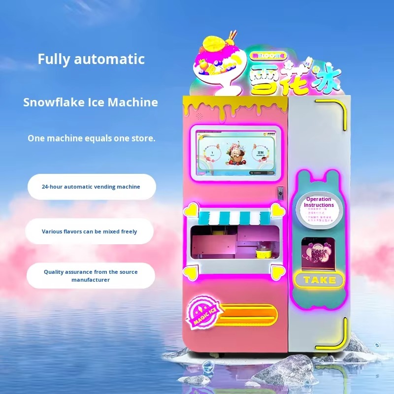 Commercial Automatic Snowflake - Ice Cream Cone Maker Commercial review and price