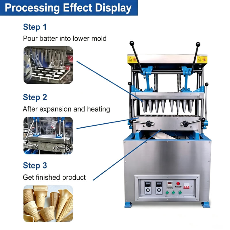 Commercial Wafer Cone Machine  - Ice Cream Cone Maker Commercial review and price