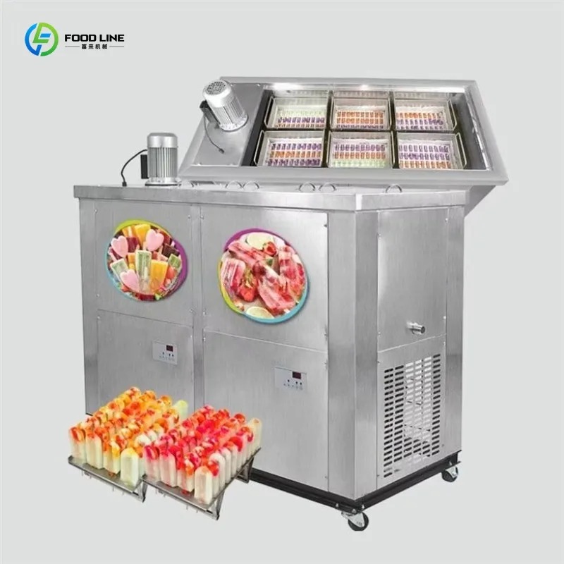 Customized Two Molds Ice Popsi - Commercial Popsicle Mold Maker Machine review and price