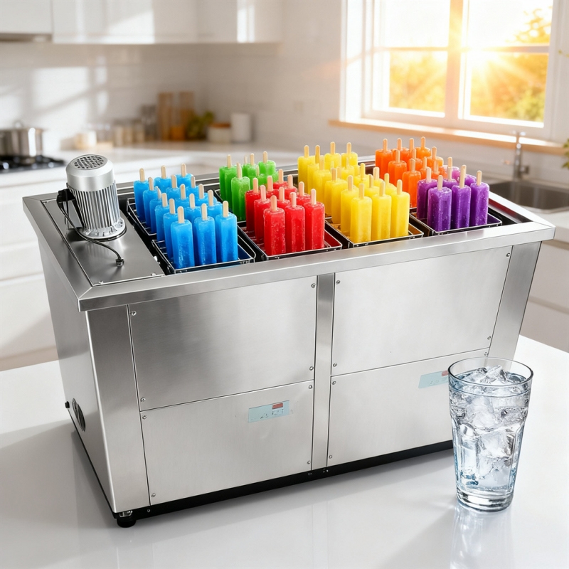 High Efficiency 2 Mold Popsicl - Commercial Popsicle Mold Maker Machine review and price